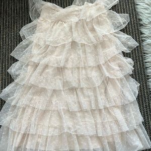 Alterd State Tiered Ruffle Skirt